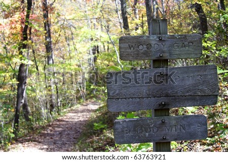 Distances along the Appalachian Trail, Blood Mountain