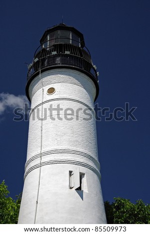 Historic Key West Lighthouse in the Florida Keys
