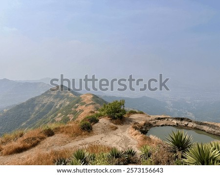 Similar – Foto Bild Hinter dem Nebel ist der Gespensterwald, nämlich.