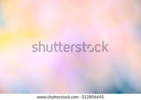 Abstract blur pastel light mix color stains bokeh background