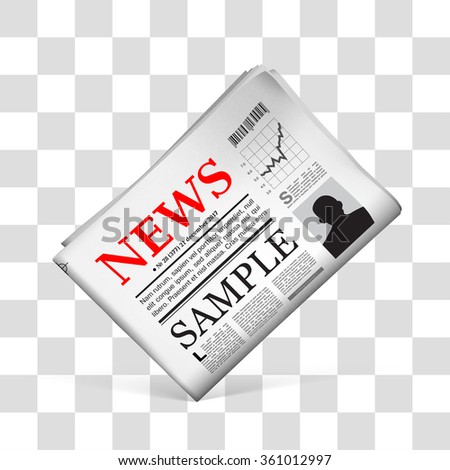 Newspaper Blank Clip Art Word Housing Building Transparent Png Pngset Com