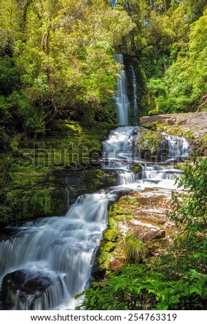 Mclean Falls, Catlins, South Island, New Zealand