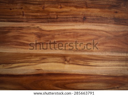 Closeup of Acacia wood texture