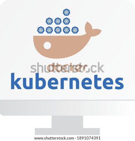 
For icon Docker and Kubernetes