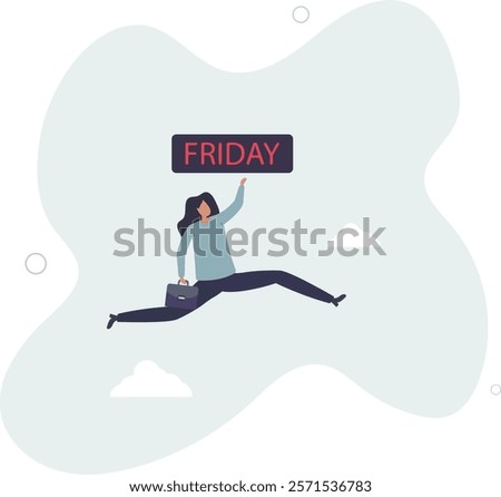 Similar – Image, Stock Photo Friday at last! Weekend