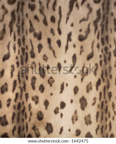 Very realistic synthetic fur
