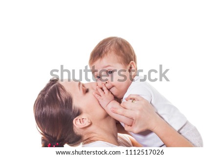 Free Photos Mother And Cute Baby Kissing And Hugging Avopixcom
