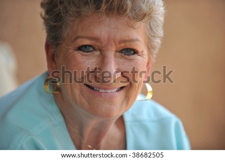 Beautiful Aging Woman
