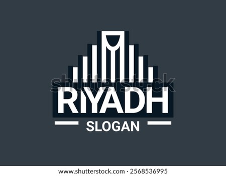 Riyadh Saudi Arabia logo, Design Vector.