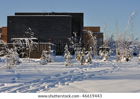 Office Park in  Winter