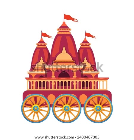 Rath Illustration, Rath Yatra Festival Illustration