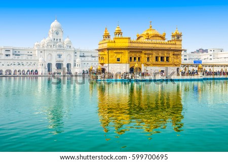 Similar – Foto Bild Goldener Sikh-Gurdwara-Tempel (Harmandir Sahib). Amritsar, Punjab, Indien