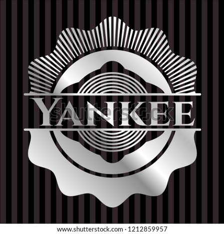 Yankee silver emblem