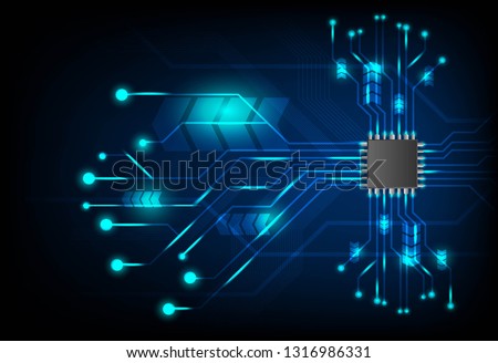 vector technology computer concept background