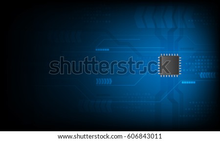 vector technology computer concept background