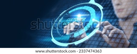Similar – Image, Stock Photo Customer-friendly