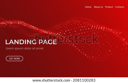 Similar – Image, Stock Photo abstract red blur circle lights festive holiday background