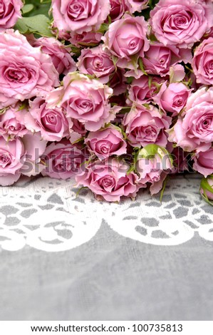 Big Roses Bouquet and Silk