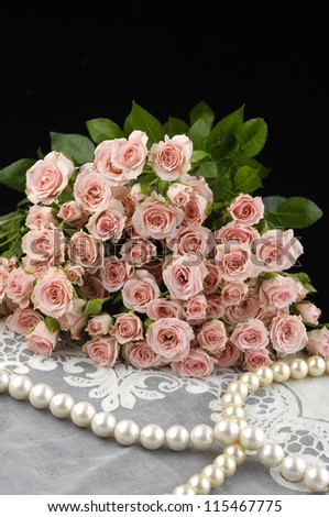 Big Roses Bouquet and Silk