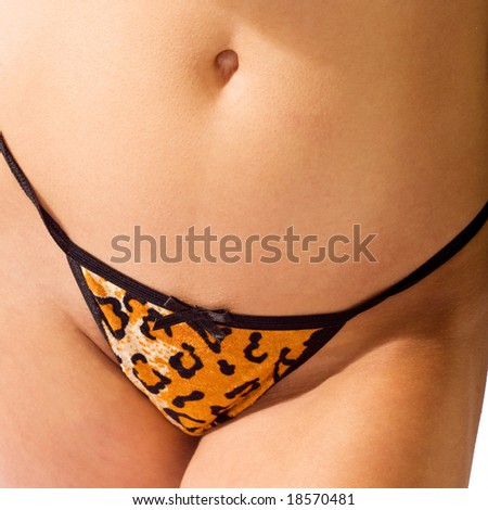 Woman\'s part of body, hip and waist with lingerie
