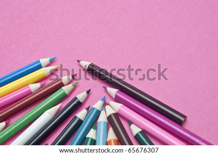 Art Supplies Creativity and The Arts Concept Image.