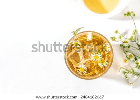 Similar – Image, Stock Photo Ice cube with daisies