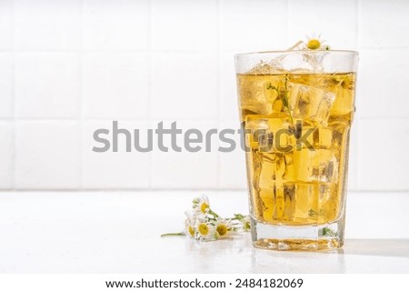 Similar – Image, Stock Photo Ice cube with daisies