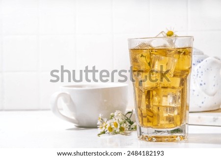 Similar – Image, Stock Photo Ice cube with daisies