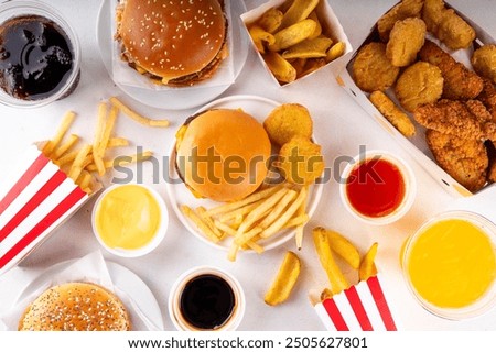 Similar – Image, Stock Photo snack Food Fast food