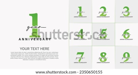 Similar – Image, Stock Photo two green and three colored striped closed parasols leaning against an old stone wall / end of season