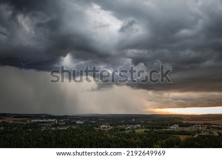 Similar – Image, Stock Photo summer rain Environment