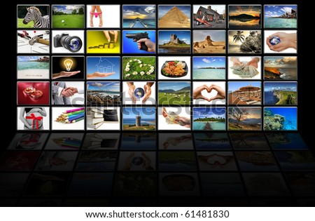 Virtual screen - all pictures coming from my gallery