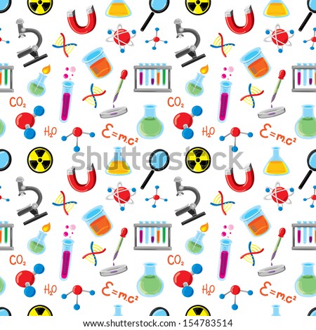 Science Background Stock Vector 154783514 : Shutterstock