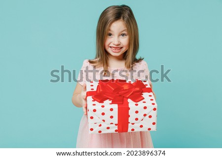 Similar – Image, Stock Photo 3-year-old birthday girl playing with her balloons on the couch