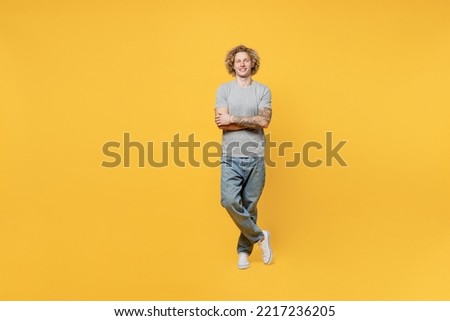 Similar – Image, Stock Photo grey-haired man with full beard