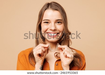 Similar – Image, Stock Photo Young Girl In Dentist