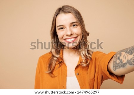 Image, Stock Photo Close up woman cleaning nature parade from plastics at sunset with garbage, keeping our parks clean, happy eco friendly day.Nature cleaning, ecology green concept.Sustainable Environment copy space