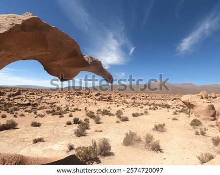 Similar – Image, Stock Photo High arch surrounded by fog