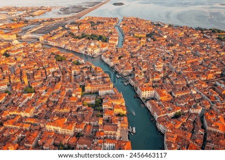 Similar – Image, Stock Photo River canal in Venice Italy