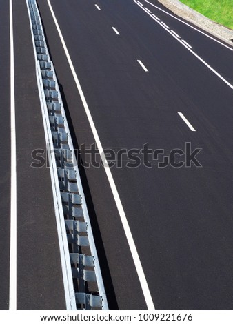 Similar – Foto Bild Autobahnstreifen Gitter