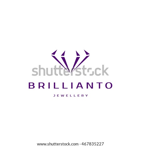 Jewellery Company Logotype. Jewelry Icon. Stock Vector 467835227