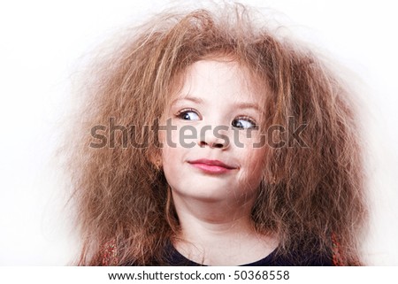 Girl Looking Left Stock Photo 50368558 : Shutterstock