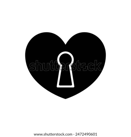 Heart Lock, Lock of Hearts, Heart Vector, Heart Icon, Heart Locket, Vector Illustration Background