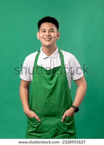 Image, Stock Photo Kitchen staff in Asian cafe