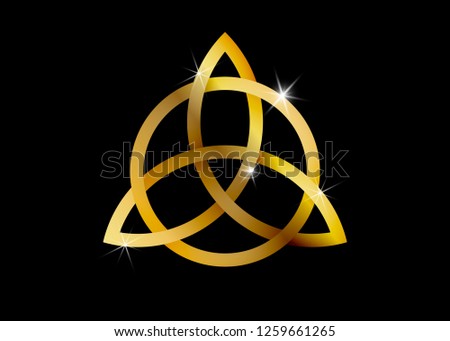 Pentacle Triple Moon Vector | Download Free Vector Art | Free-Vectors