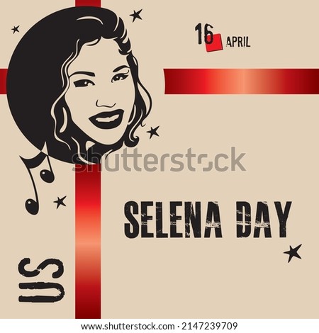The calendar event is celebrated in April - Selena Day
