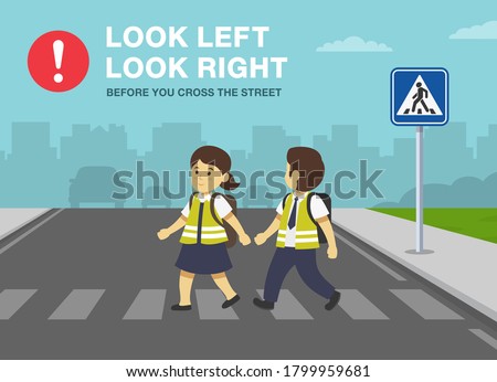 Similar – Image, Stock Photo look left right left