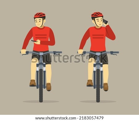 Similar – Image, Stock Photo Bicycle handlebars in front of skyline in the evening light