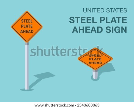 Traffic regulation rules. Isolated United States 