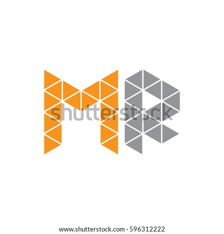 initial MR logo design Zdjęcia stock © 